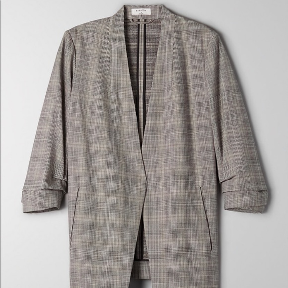Aritzia Jackets & Blazers - New Aritzia Babaton Power Check Blazer